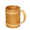 Small plain birch bark cup